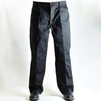 Forstaerkede arbejdsbukser i morkeblaa