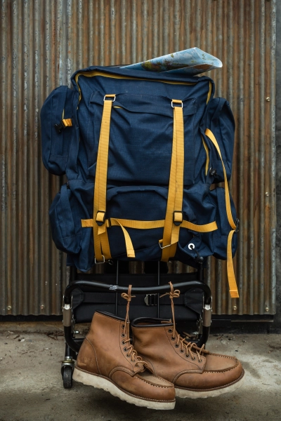 Rejsesko og ryggsaekke med letvaegt